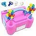 Produktbild BOYO Elektrische Ballonpumpe Ballon, Tragbare Ballone Pumpe mit Doppeldüsen und rutschfestem Pad, 600w automatische und halbautomatische Luftballonpumpe, für Partys, Geburtstage, Hochzeiten, Bankett