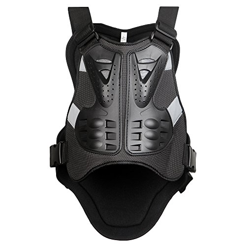 WOLFBIKE Motorcycle Racing Protective Body Armor Vest Spine Protection Coverage
