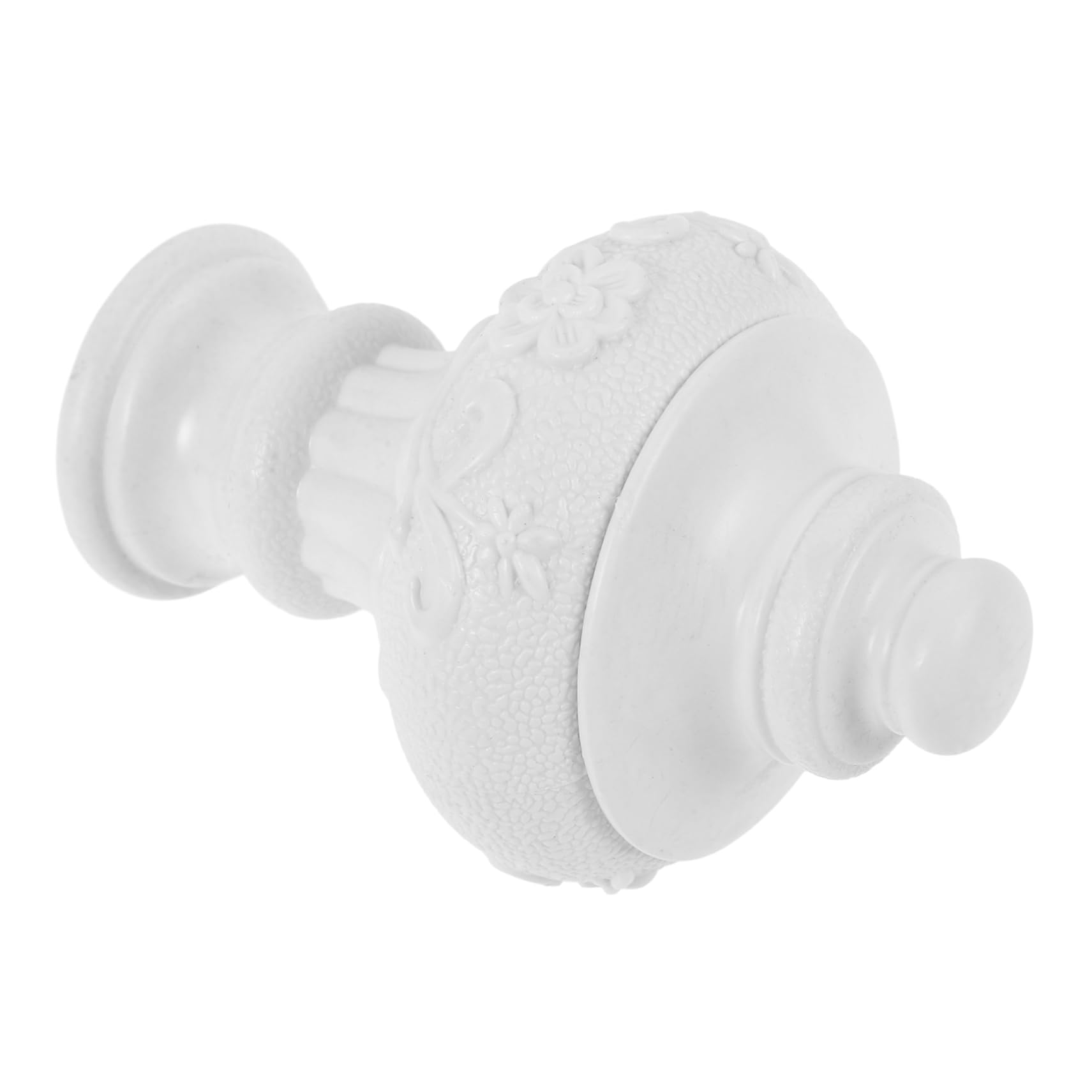 POPETPOP Elegant Curtain Rod Finials Sturdy End Caps for Rods Stylish Decoration for Home Office Durable Roman Rod Accessories Designs