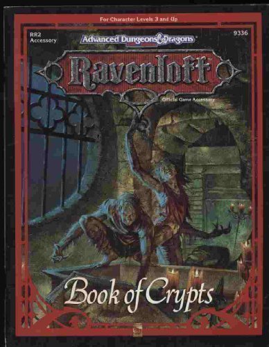 Book of Crypts (AD&D 2nd Ed Fantasy Roleplaying, Ravenloft Setting, #9336/RR2)