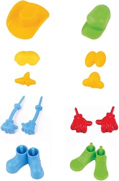 Dede 3576 Human Figure Play Dough Set 150gr