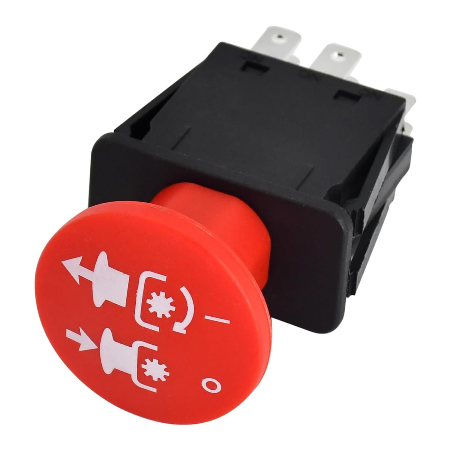 597520401 Interruptor PTO de 10 amperios 430-433 539131627 539101768 589887201 compatible con Husqvarna Craftsman AYP Dixon cortacésped DX260 DX272 LZ6127 7230 Mower ZT 61 MZ 6128 28ZT PZT