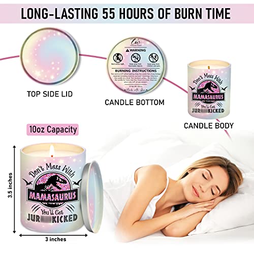 Gifts For Mom From Daughter, Son, Funny Mom Birthday, Christmas, Mothers Day Gifts For Mom, Bonus Mom, Stepmom Gift Ideas, Pregnant New Mom Gift For Women, Vanilla Lavender Scented Candle 10Oz #TOP3