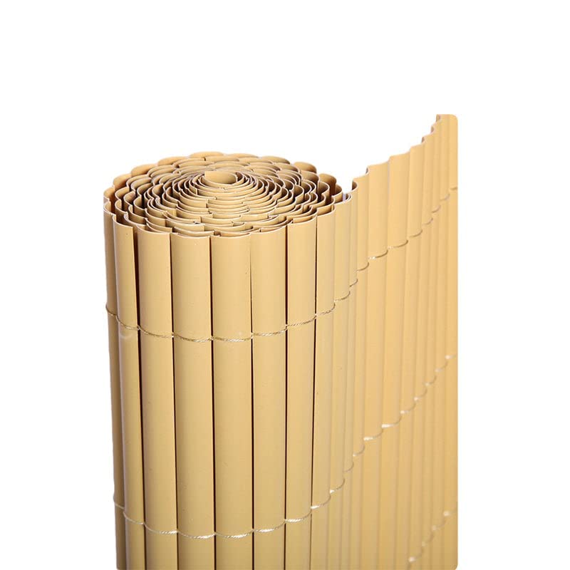 Cañizo PVC 1 Cara Bambu 900Gr/3 1X3 Metros