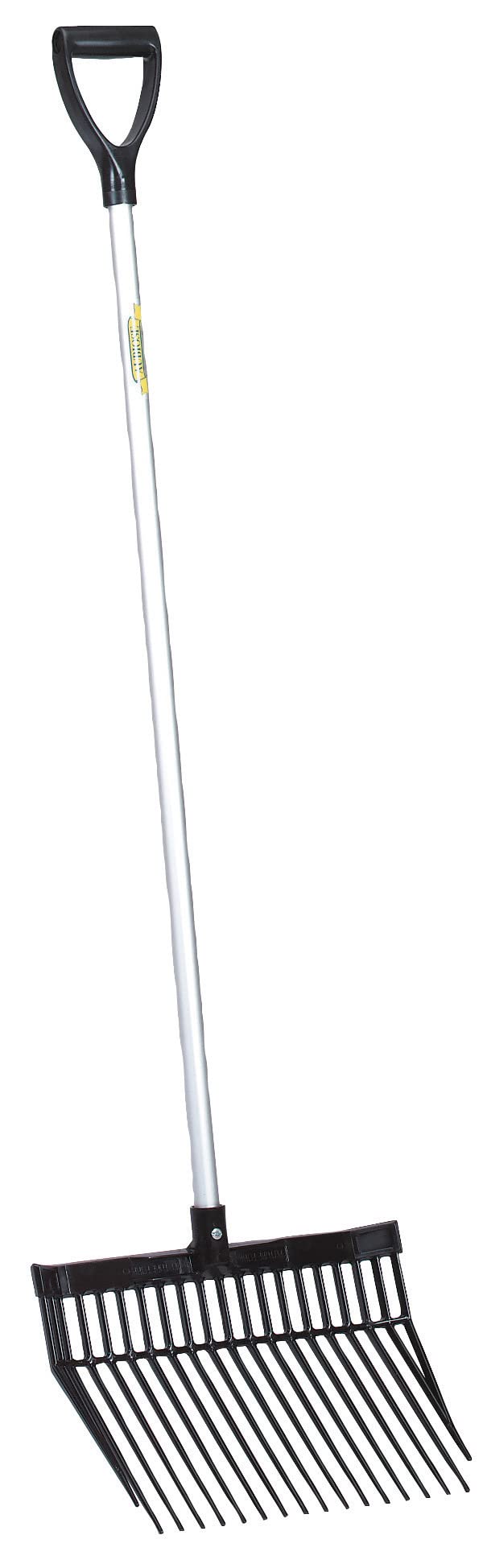 Kerbl 321 Pferdedunggabel, Kunststoff Original Aubiose, mit Stiel