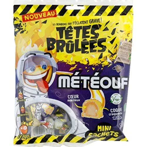 Têtes Brulées Bonbons têtes brulées meteouf - le paquet de 162g