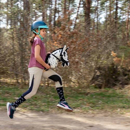 SKIPPI Hobby Horse Rappschecke, A3 Steckenpferd mit Halfter und Zügeln – Ansicht 2