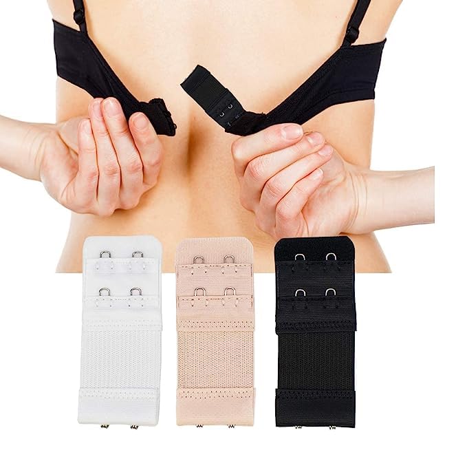 GenericLOURYN KOULYN® Women Bra Hook Extender 2 Hook with Extra Elastic