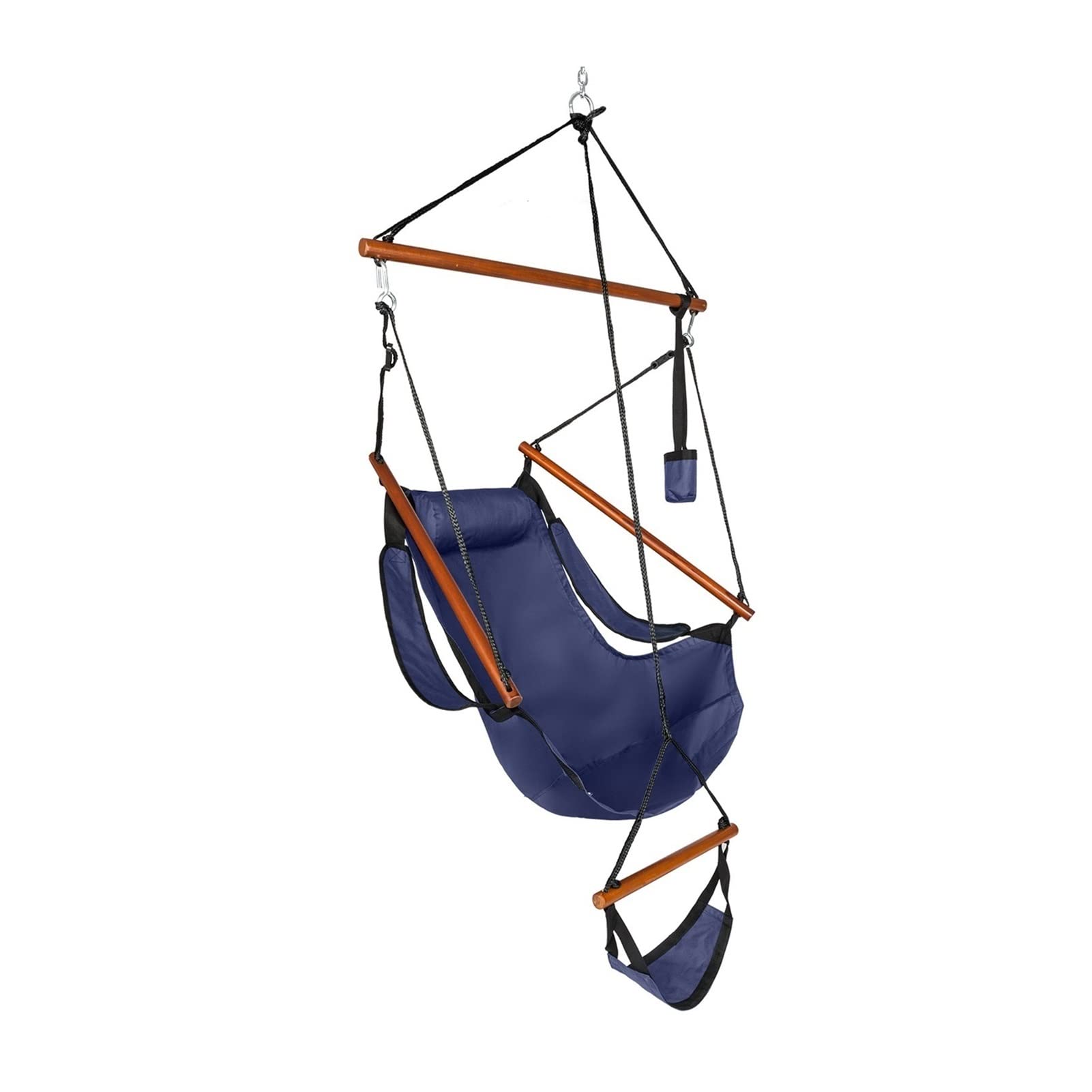 Chaise suspendue de jardin en tissu Oxford bleu pour vos moments détente
