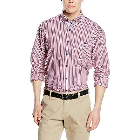 CASAMODA Men's 462409400 Casual Shirt, Red (red 400), L Cover