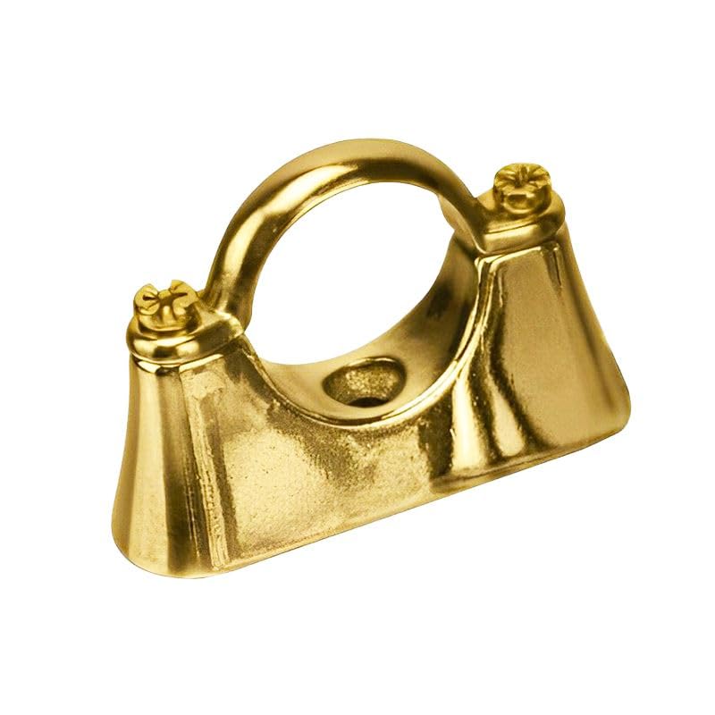 Bag of 10-15mm Cast Brass Hospital Pipe Bracket (Known as Pipe Brackets/Pipe Standoff Bracket/Pipe Clip / 15mm Pipe Clips/Brass Pipe Clips Also Available in 15mm, 22mm, 28mm, 35mm)