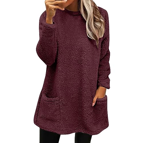 Uwdiohq Playeras Mujer Ofertas Chaqueta Negra Mujer Sudadera Tunica Mujer Sudadera Mujer Oversize Chaqueta Mujer Invierno 3XL Sudadera Algodon Cremallera Sudadera Rojo Mujer Ver Mis Pedidos