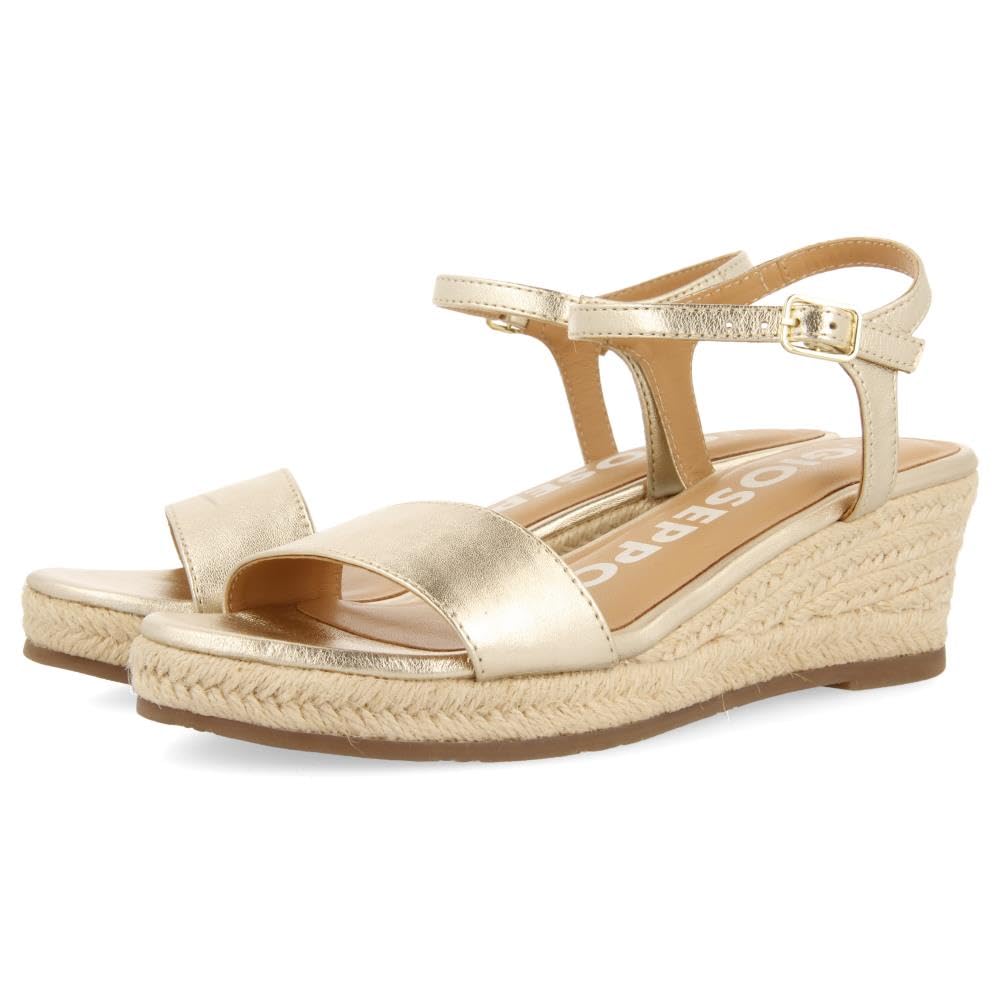 GIOSEPPO Lelex damessandalen in Romeinse stijl, wit, Zwart, 37 EU