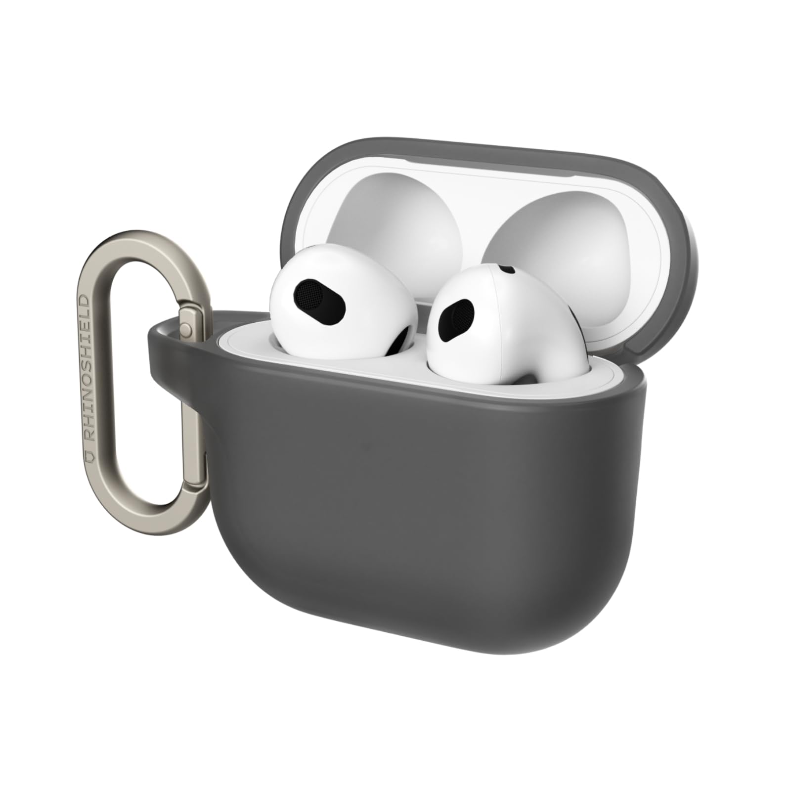 RhinoShield Coque écouteurs pour AirPods 4 - Noir