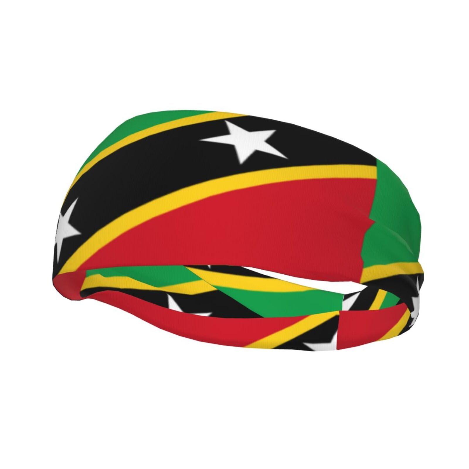 Cute Flag Headbands Women Men Flag Sweatband Sports Headband for Running, Cycling, Yoga Gym, Working Out