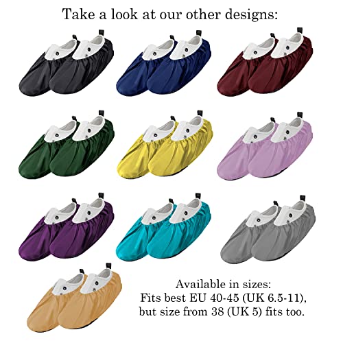 Couvre-chaussures réutilisables enfants Ferocity lavables en polyester hydrofuge x5 - 7