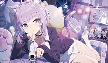 Amazon.co.jp: ホロ 猫又おかゆ ラバーマット プレイマット