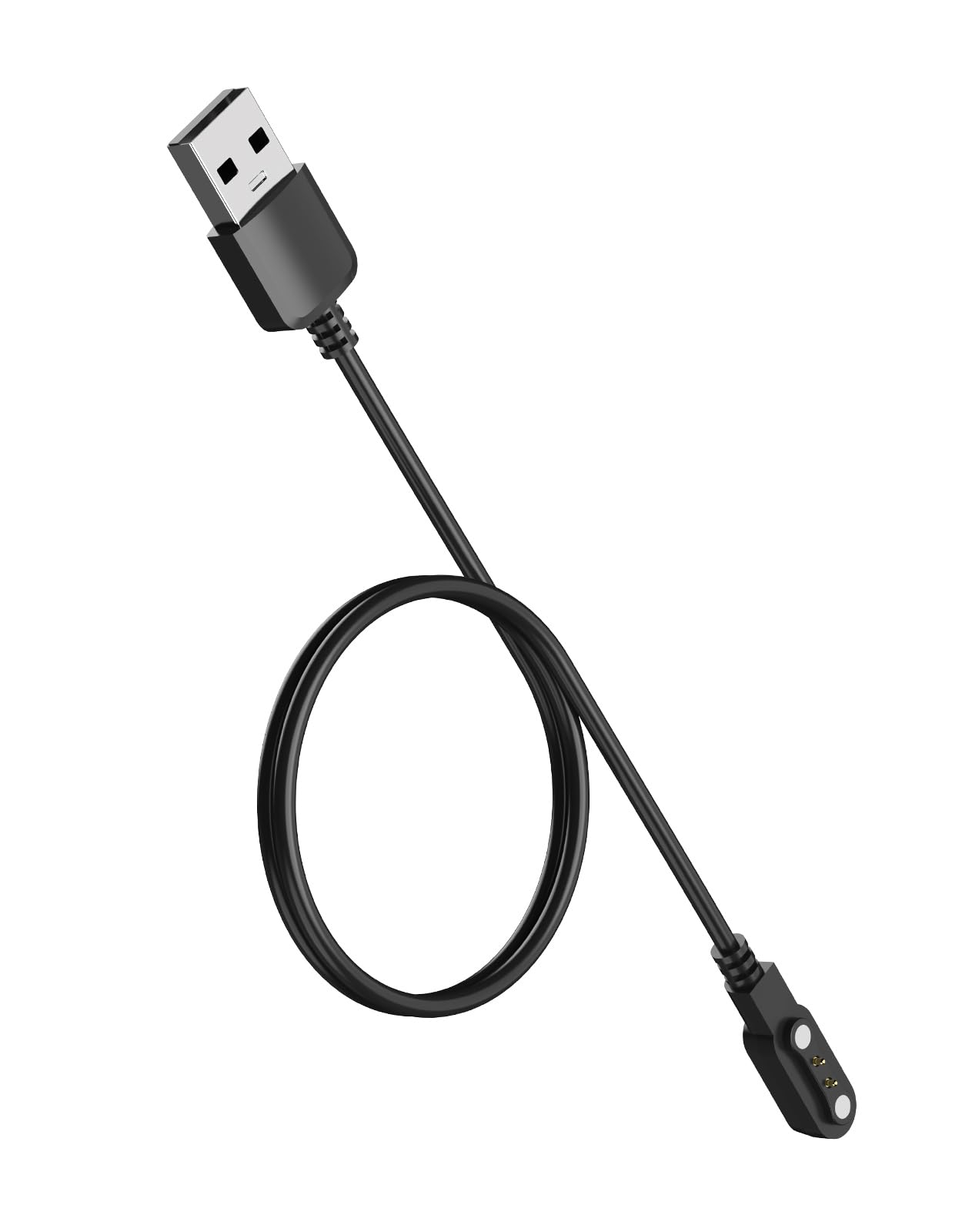 Amazon.co.jp: GRV スマートウォッチ D3 用充電ケーブル 2ピン 間4mm