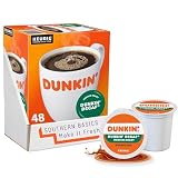 SOUTHERN BASICS Dunkin Donuts Decaf Original Flavor Coffee K-Cups For Keurig K Cup Brewers, Packaging May Vary (48 Count)