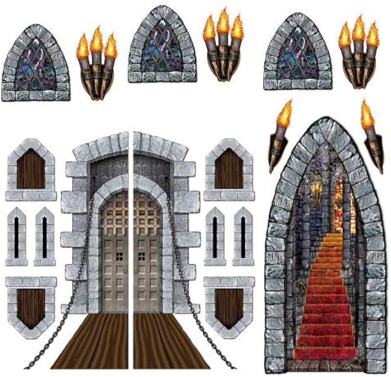 medieval party decorations