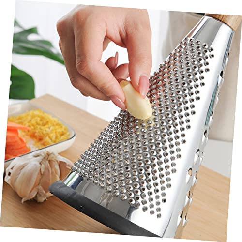 Rallador de queso portátil de acero inoxidable multipropósito miniatura 6