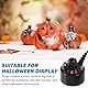 Mini Nebelmaschine: WIYETY Ultraschall Vernebler Halloween, Ultraschall Nebelmaschine 12 LED ultraschall Nebelmaschine, Drei Helle Farben Kommt mit Ersatzteilen, Vernebler für Halloween Pumpkin