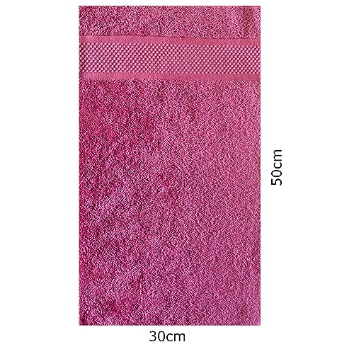Sue Rossi Guest Towels 30 x 50cm Set Of 2, Organic Turkish Combed Cotton, 600gsm Thick - Image 3