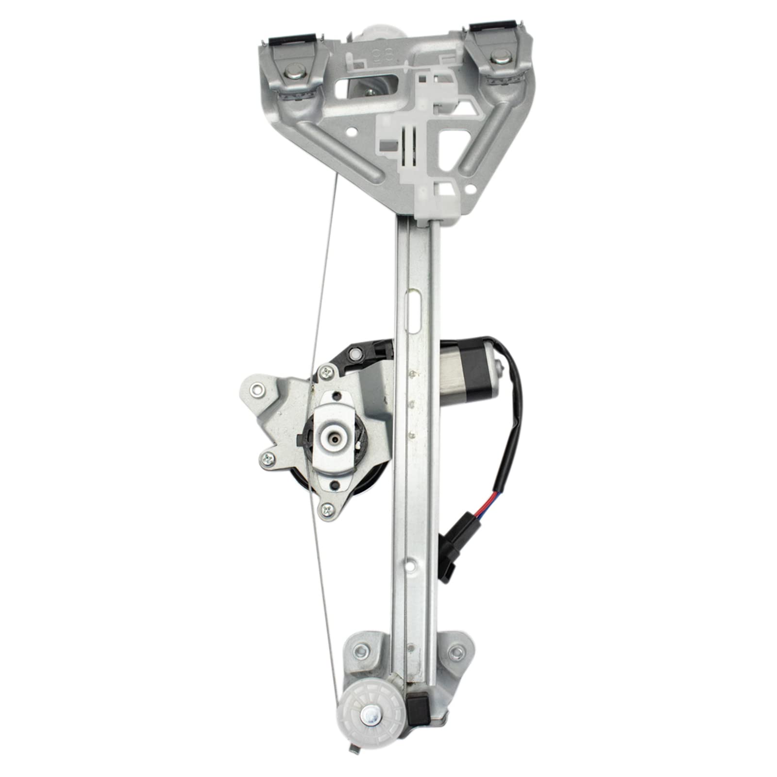 TRQ Rear Left Power Window Regulator &amp; Motor Assembly Drivers Side | For 2003-2007 Cadillac CTS GM1550120