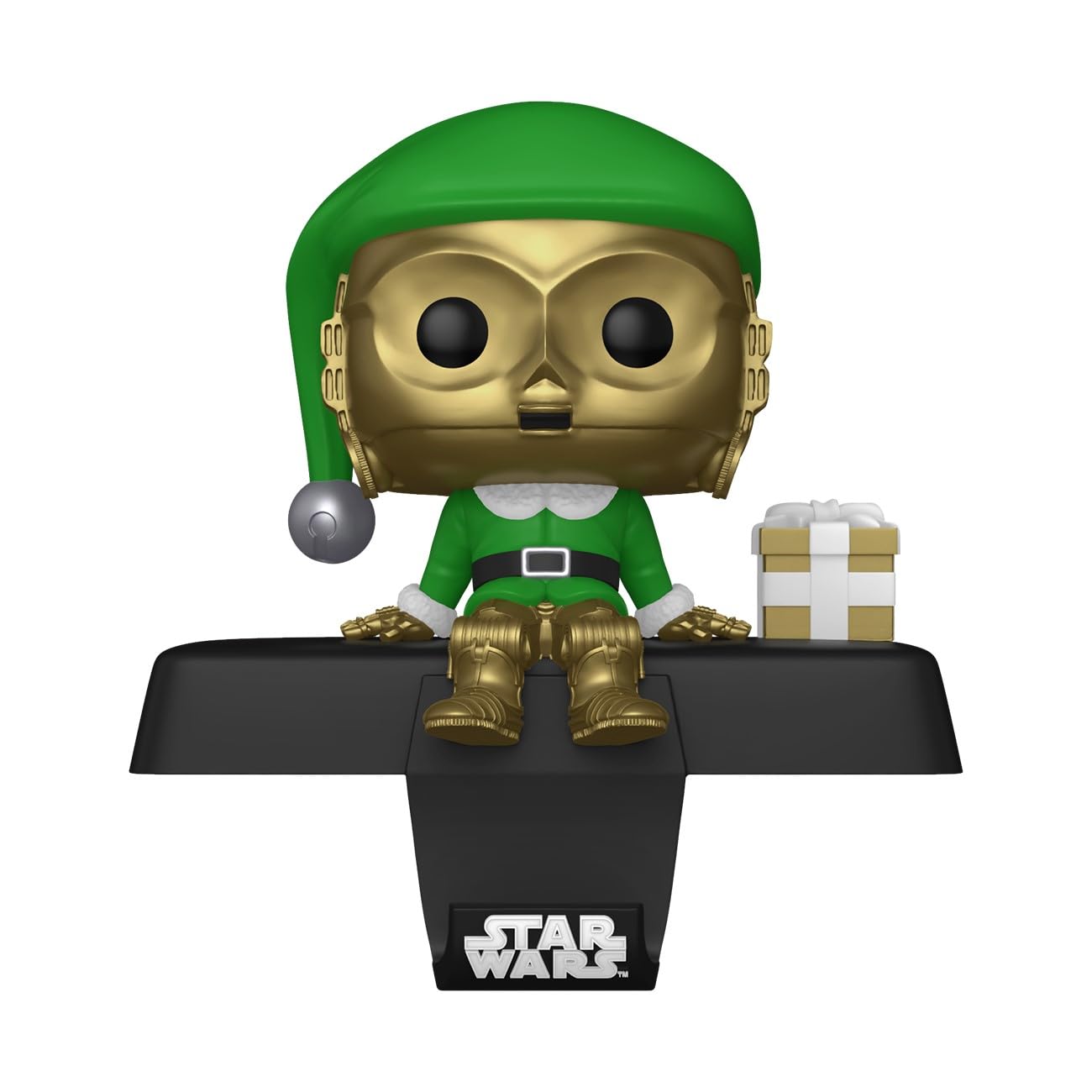 Funko Edge-Sitter: Star Wars, C-3PO, Collectable Vinyl Figure, Gift Idea, Official Merchandise, Toys for Kids & Adults - Image 2