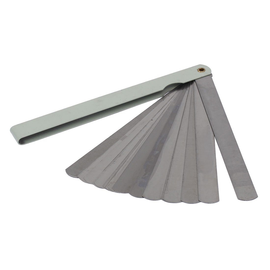 Aexit 0.02mm-1.00mm Thickness Air Conditioning Tools & Equipment 17 Leaves Metric Feeler Filler Gauge Gauges Measure Tool