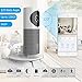 TRIVISION CONNECT.PROTECT. Home Camera, HD WiFi Pet Nanny Cam with Audio and Video, Cell Phone App, IR Night Vision, Wide Angle, Indoor, Small, Motion Sensor Camera for Home Security, Puppy, Baby Monitor, Gray, 3.9