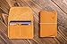 Genuines Leather Passport Holder for Men & Women Wallet Case for 1 or 2 Passports (Mustard)