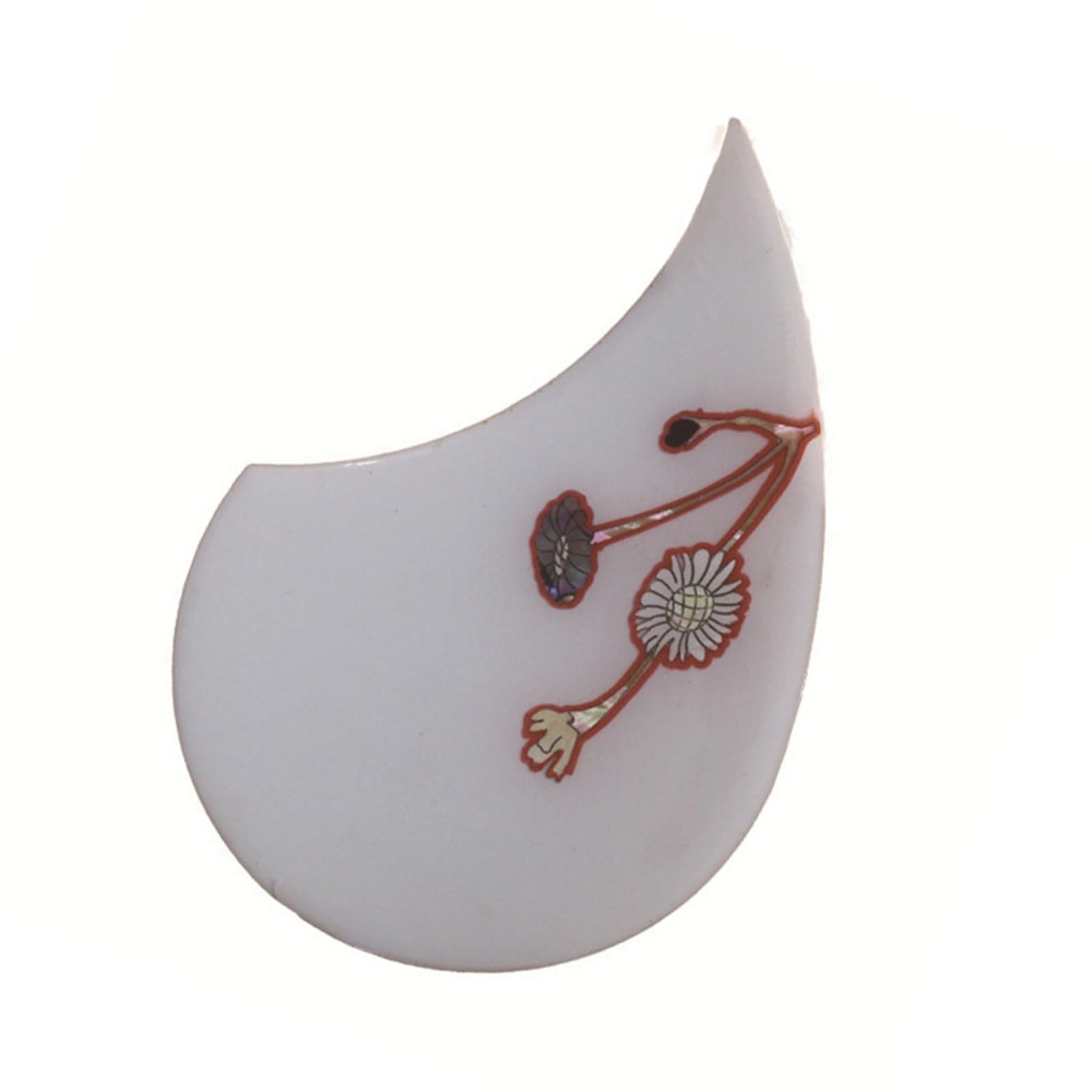 Maskownica Do Gitary Akustycznej Elastyczna Osłona Typu Pickguard Do Gitar Drewnianych Wykonana Z Celuloidu Trwała Osłona Typu Pickguard Do Gitary Akustycznej