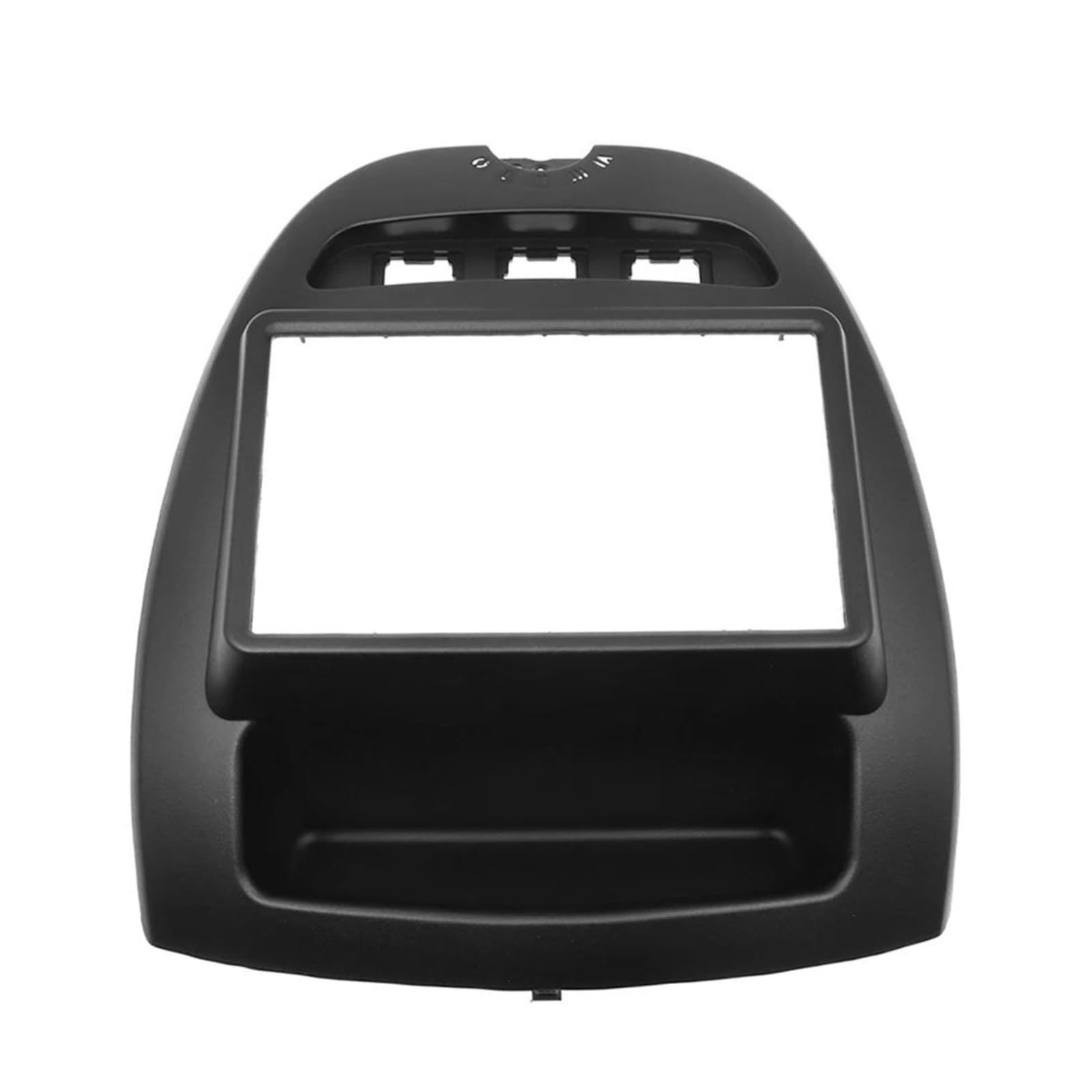 Cadre de façade d'autoradio Cadre De Radio DVD De Voiture 7 Pouces Double 2 Din Pour PEUGEOT (107) 2005-2014 Kit De Tableau De Bord Fascia Panneau Radio Couverture Stéréo Autoradio tableau de bord