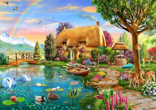 SHANTY 2000 el. Chatka NAD jeziorem [Puzzle]