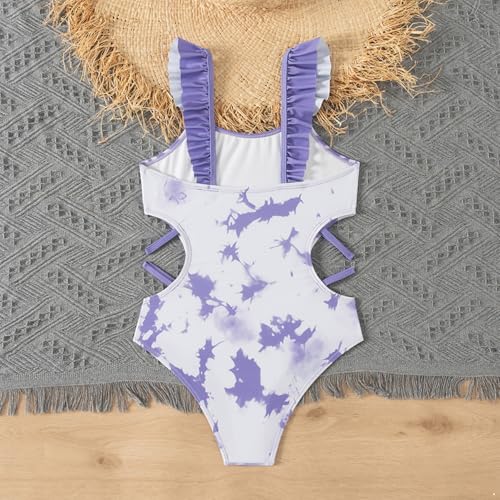 iiniim Kids Girls One Piece Swimsuit Sleeveless Beachwear Pool Party Bathing Suit Swimwear4