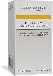 Integrative Therapeutics Pro-Flora Probiótico para mujer - Lactobacillus rhamnosus GR-1 y Lactobacillus reuteri RC-14 Cepas - Suplemento urogenital y de apoyo a la salud de la mujer* - 30 cápsulas