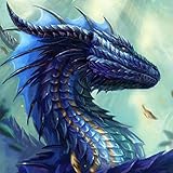 5D Diamond Painting Kits for Adults Full Drill 12x12 inch Crystal Rhinestone Cross Stitch Embroidery Diamond Painting Dragon Arts Craft for Living Room Home Wall Decor Gift