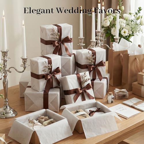 Image of Koogel 330 Sheets White Tissue Paper, 14 X 10 inches Tissue Paper Bulk