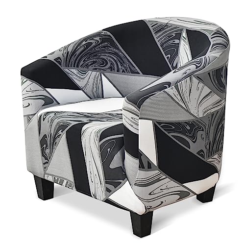 jianyana tullsta sesselbezug, Universal Sesselschoner Elastisch Sesselüberwurf sesselbezug Stretch hussen für Sessel für Einzelsofa, Clubsessel, Cocktailsessel, (Geometrie) jianyana tullsta sesselbezug, Universal Sesselschoner Elastisch Sesselüberwurf sesselbezug Stretch hussen für Sessel für Einzelsofa, Clubsessel, Cocktailsessel, (Geometrie)
