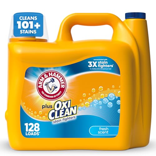 ARM & HAMMER Plus OxiClean Stain Fighters Liquid...