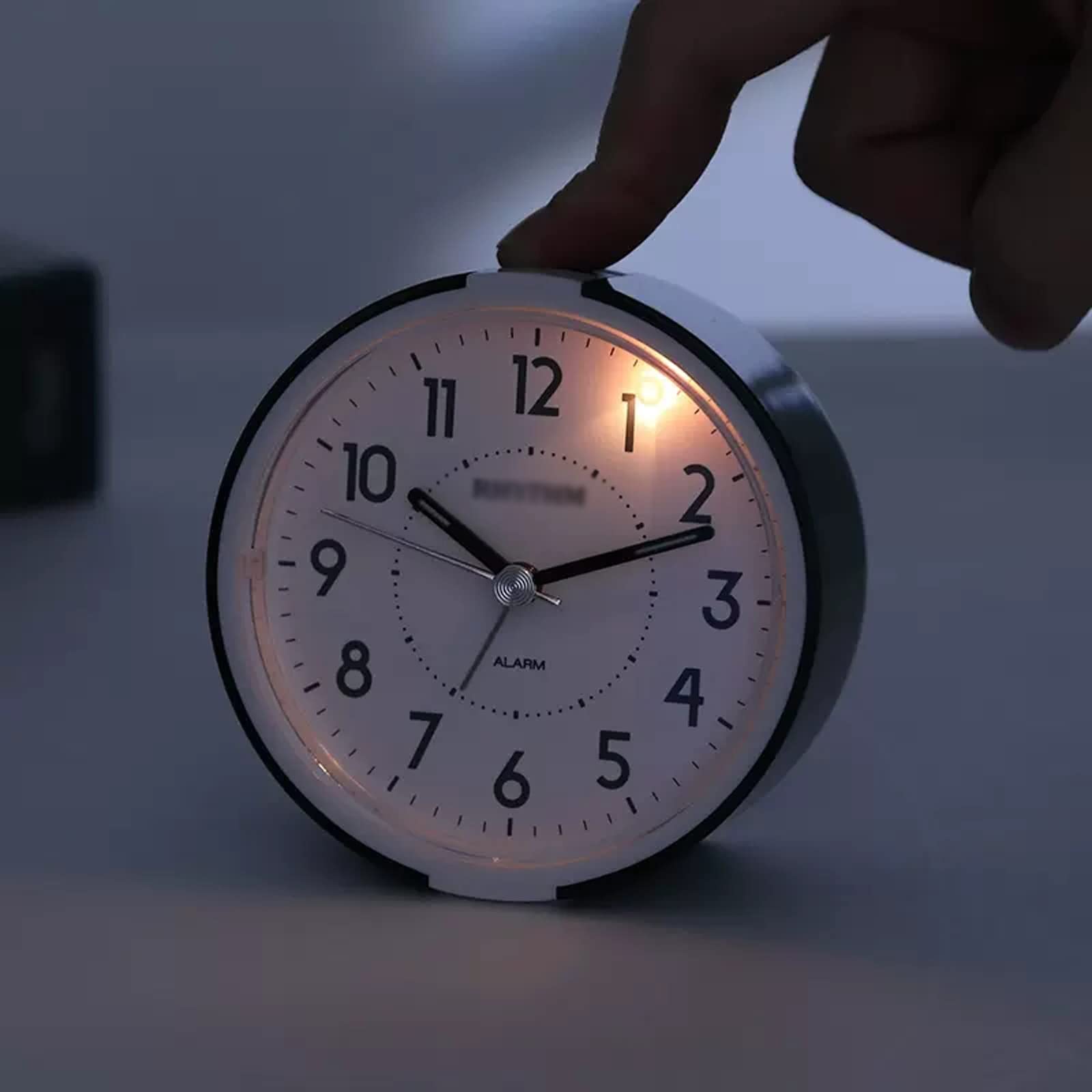 Despertador Relojes De Escritorio for Oficina Reloj Despertador(Negro)