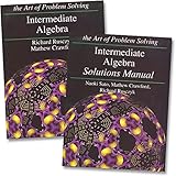 Art of Problem Solving: Intermediate Algebra Books Set (2 Books) - Intermediate Algebra Text, Intermediate Algebra Solution Manual