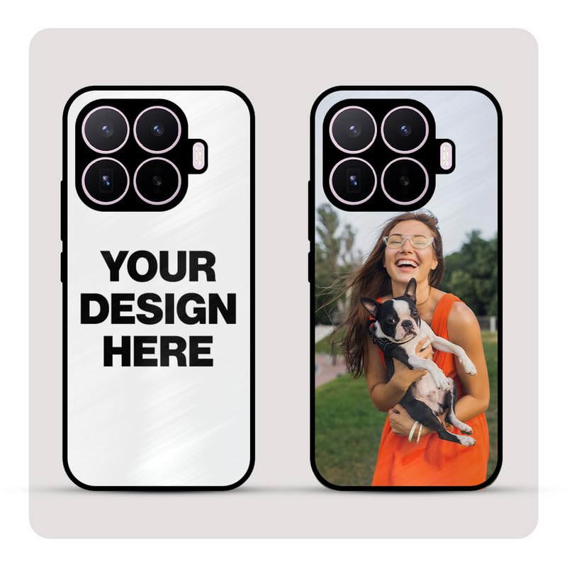 Image of Personalized Back Cover for Xiaomi 17T | Custom Case with Name, Photo or Logo | PrintShield Hybrid with Soft TPU Grip & Scratch Protection