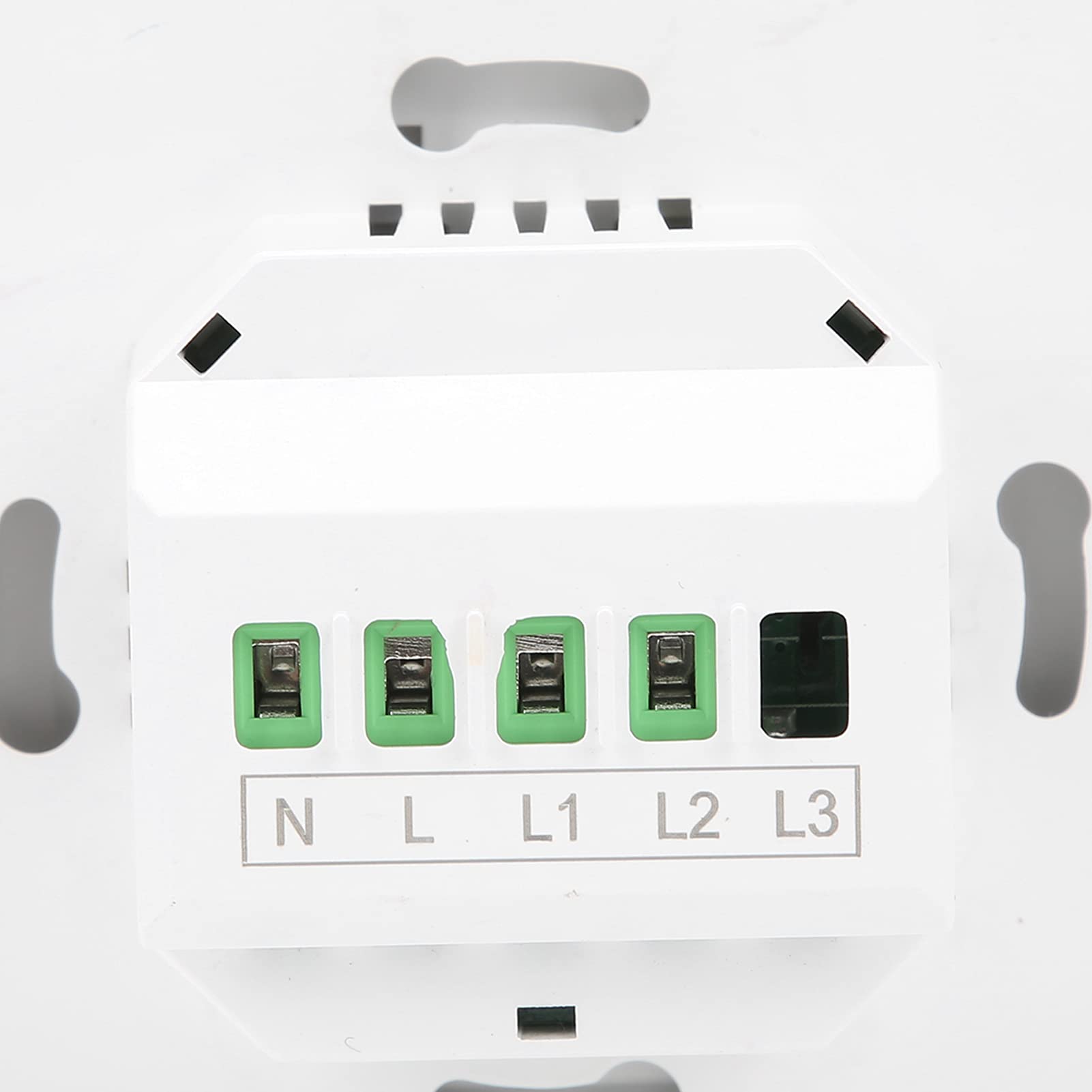KANASI Interruptor de luz WIFI, interruptor de control remoto universal unipolar inalámbrico para automatización de iluminación del hogar inteligente