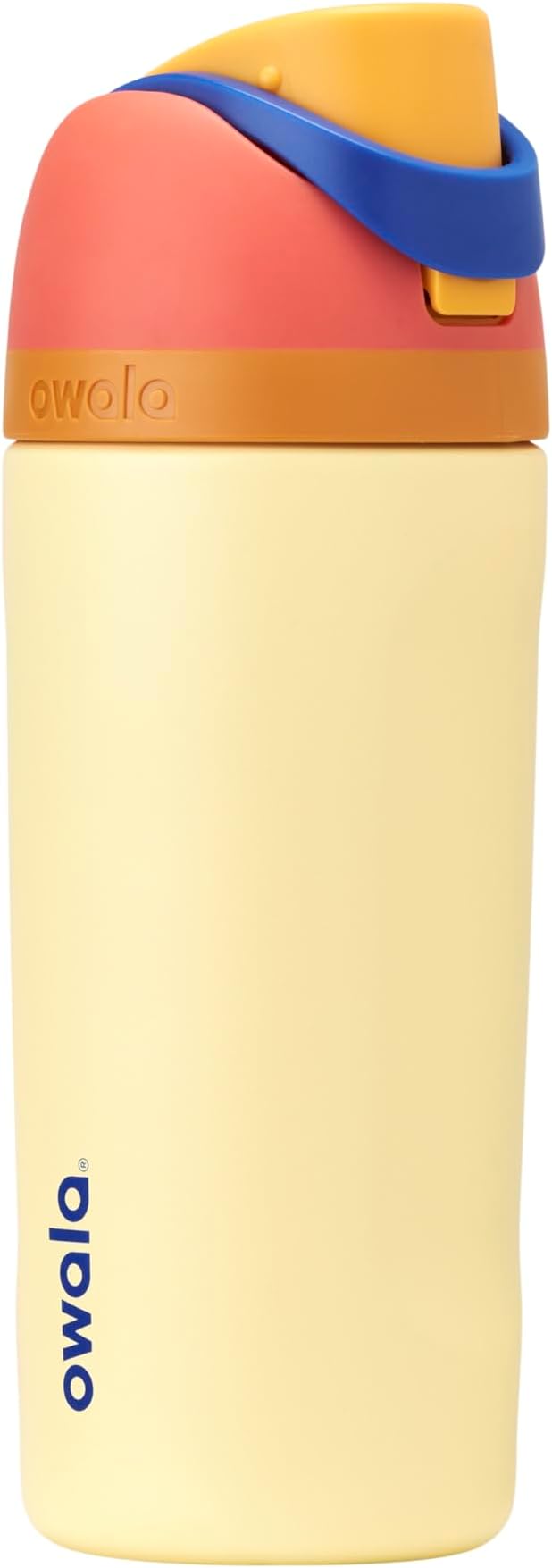 Kids FreeSip Insulated Stainless Steel Water Bottle with Straw for Sports, Travel, and School, BPA-Free Sports Water Bottle, 16 oz, Misty Horizon