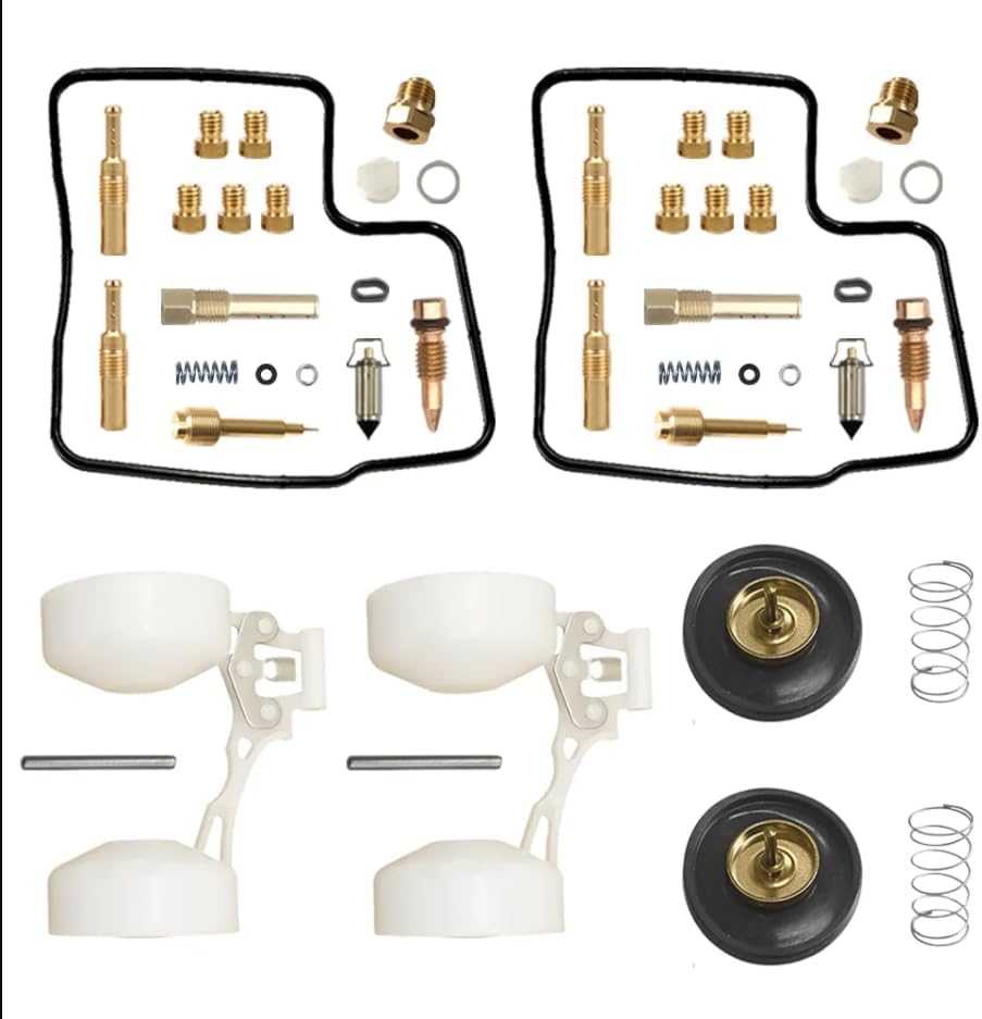 VT1100 Shadow 1987-2007 Motorcycle Carburetor Repair Kit Rebuild kit VT1100C Float Air-Cut Parts (Rebuild kit,Float,Aircut)