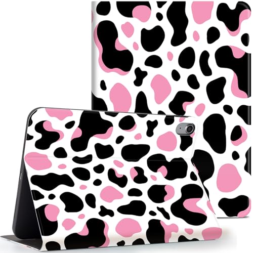 Lokigo Case for iPad 11 inch (A16) 2025, for 10th Generation Case 10.9'' 2022, Multi-Angle Viewing iPad 11th/10th Gen Protective Cover with Auto Sleep/Wake, for Women Men, Black Pink by Lokigo - Used condition - US$10.35