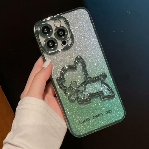 Coque iPhone 12 Pro antichoc avec pare-chocs dégradé de luxe