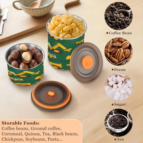 Envase hermético para café KEEPREAL 500ml acero inox miniatura 5